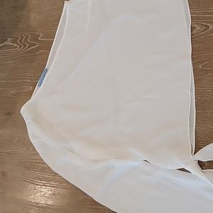NWOT Antonio Melani one shoulder blouse